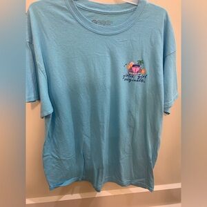 Light Blue Graphic Tee